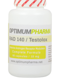 OptimumPharma Sarm RAD 140 / Testolox 60 Capsules 10 mg
