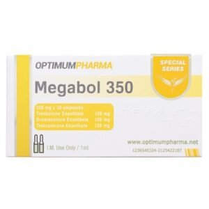 OptimumPharma Megabol 350 Trenbolone Enanthate 100 Mg Drostanolone Enanthate 100 Mg Testosterone Enanthate 150 Mg - 350 Mg x 10 ampules