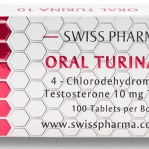 SwissPharma Oral Turina 10 – 100 Tablets (4-Chlorodehydromethyltestosterone)