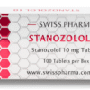 SwissPharma Oral Stanozolol 10 – 100 Tablets (10mg Stanozolol per tablet)