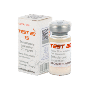 Ironpharma Test aq 75 Testosterone Suspension 75mg/ml