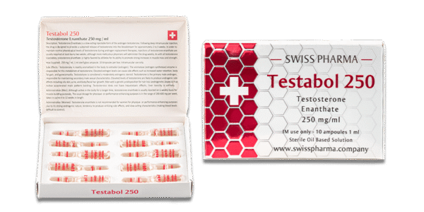 SwissPharma TESTABOL 250 – 10 Ampoules (250mg/ml)