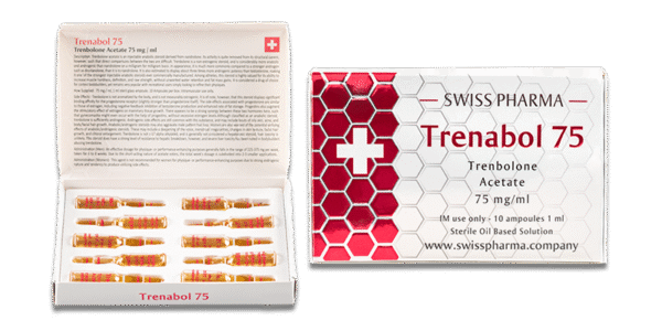 SwissPharma Trenabol 75 – 10 Ampoules (75mg/ml)