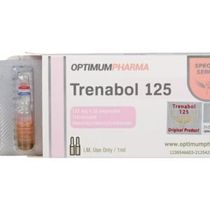 OptimumPharma TRENABOL 125 Trenbolone Hexahdyrobenzylcarbonate 125Mg x 10 ampules