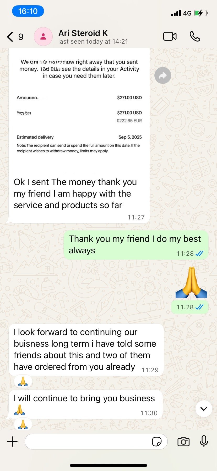 Iron Optimum pharma Primo100 Methenolone Enanthate 100mg/ml - Image 33