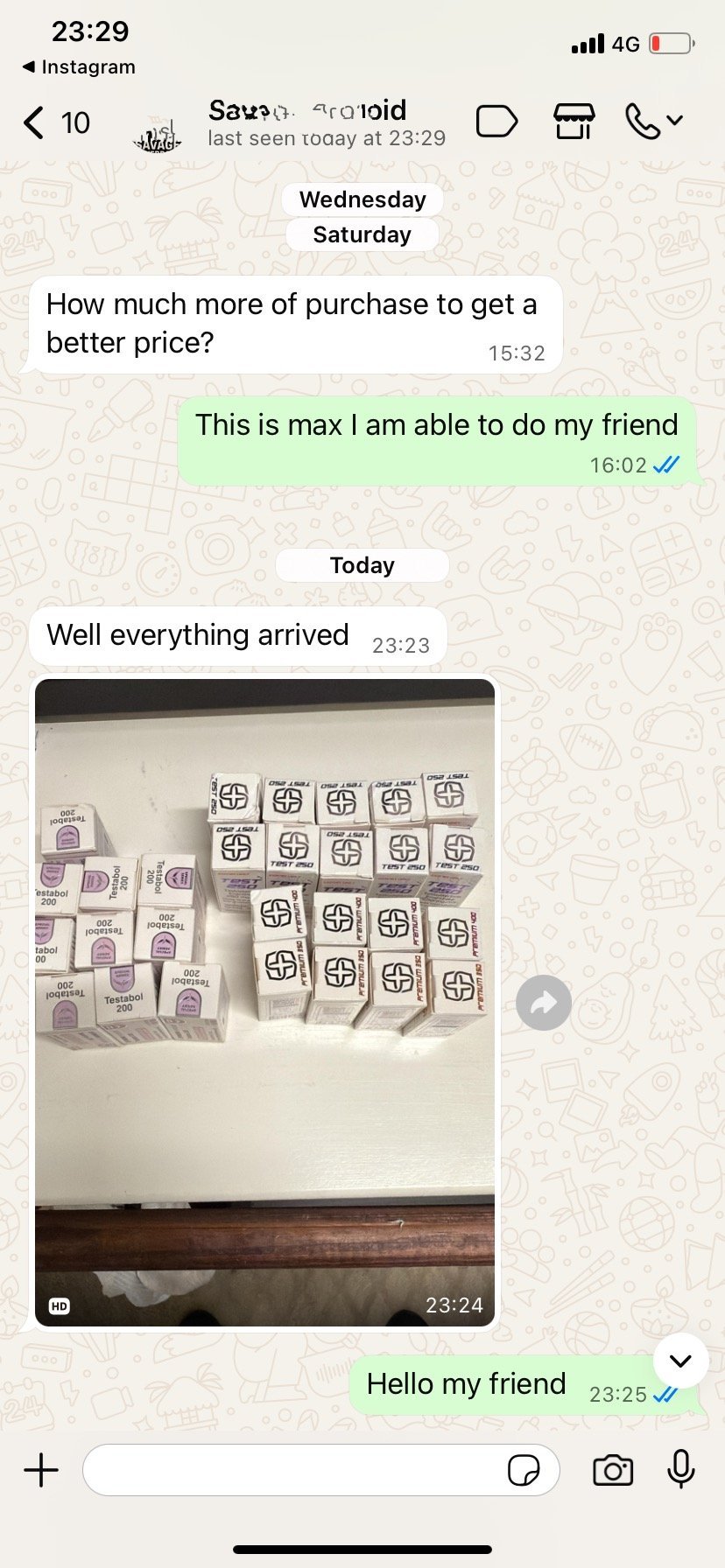 Iron Optimum pharma Primo100 Methenolone Enanthate 100mg/ml - Image 10