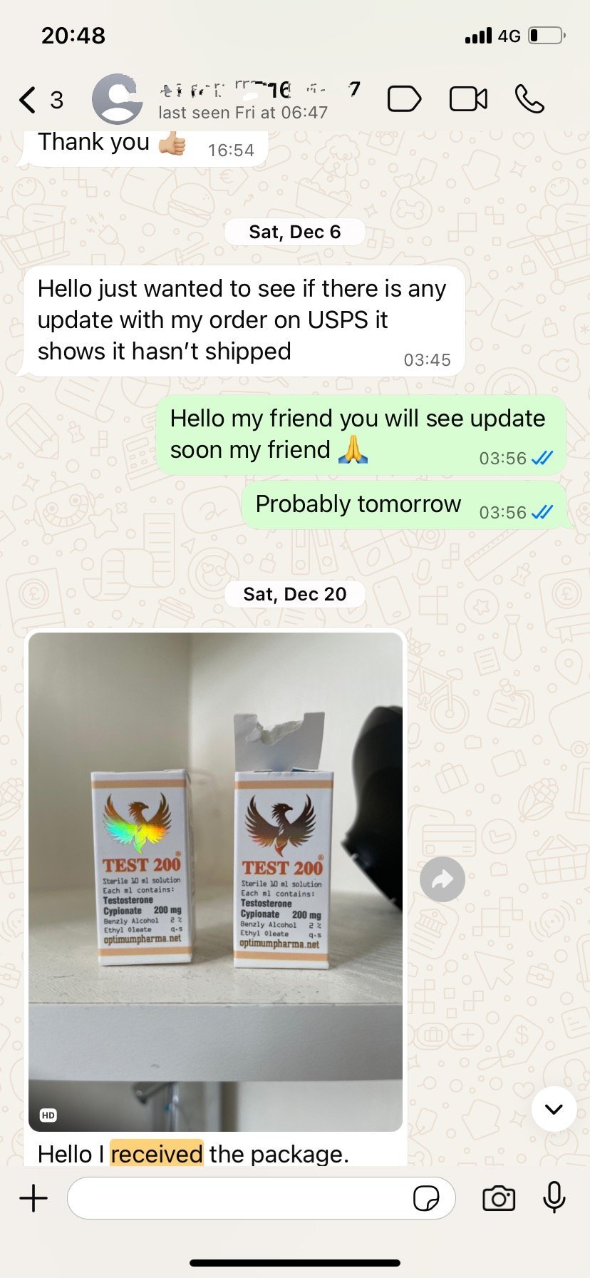 Iron Optimum pharma Primo100 Methenolone Enanthate 100mg/ml - Image 7