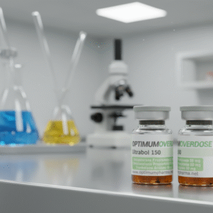 OptimumPharma ULTRABOL 150 Trenbolone Acetate 50 Mg Testosterone Propionate 50 Mg Drostanolone Propionate 50 Mg 150 Mg x 10 cc ml vial each