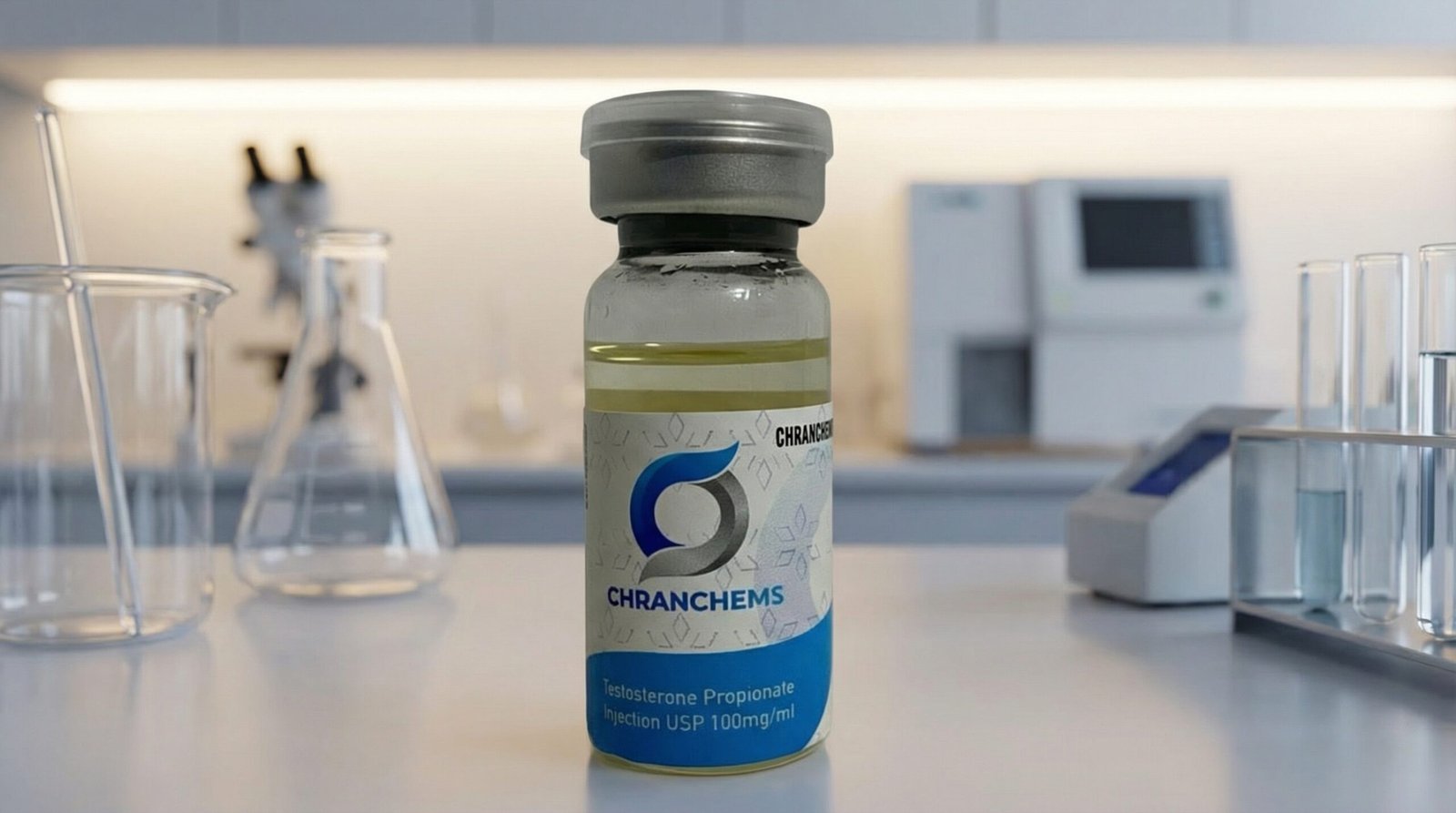 ChranChems Testosterone Propionate 100 Test p 100 MCT oil - body-friendly oil